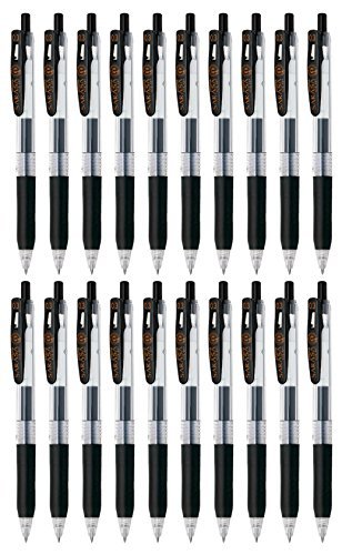 Amazon.com: Zebra Sarasa Clip 0.3 Retractable Gel Ink Pen, Rubber